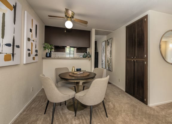 Pepperwood Model Dining Room & Storage Cabinets