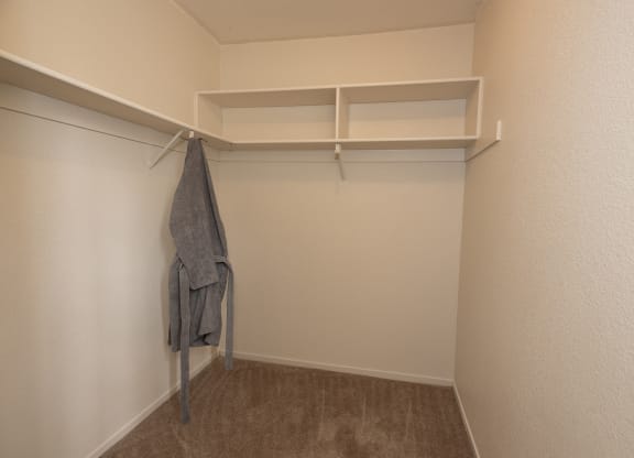 Pepperwood Model Larger Bedroom Walk In Closet
