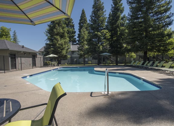 Pepperwood Pool Furniture and pool