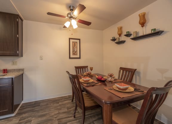 Pheasant Pointe Model Dining Room
