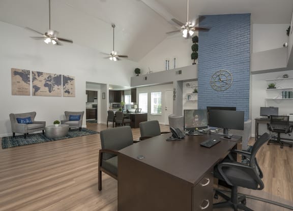 Pheasant Pointe Remodeled Clubhouse Leasing Area