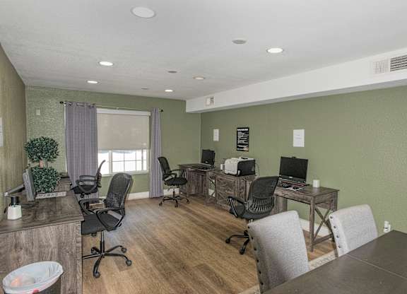 Business center at River Pointe, Sacramento, California