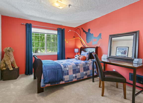 Riverwood model second bedroom and furniture