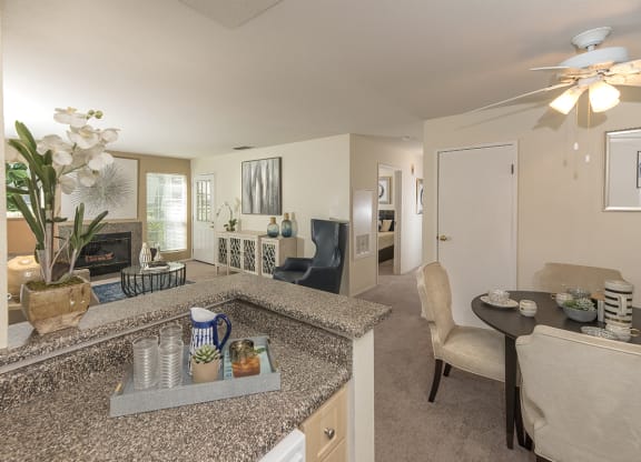 Rocklin Gold Model Kitchen & Dining Room