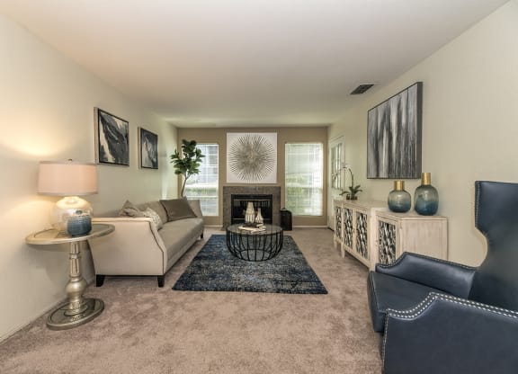 Rocklin Gold Model Living Room
