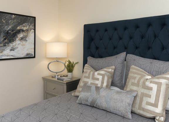 Rocklin Gold Model Master Bedroom Close Up