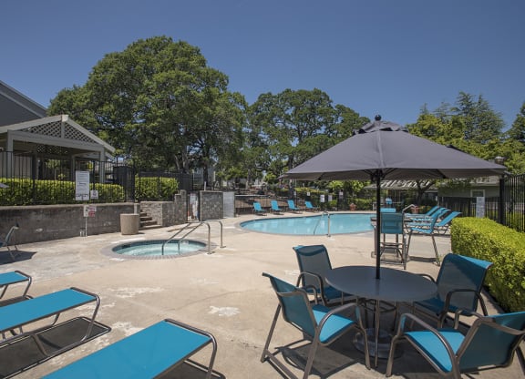 Rocklin Gold Pool Furniture & Umbrellas