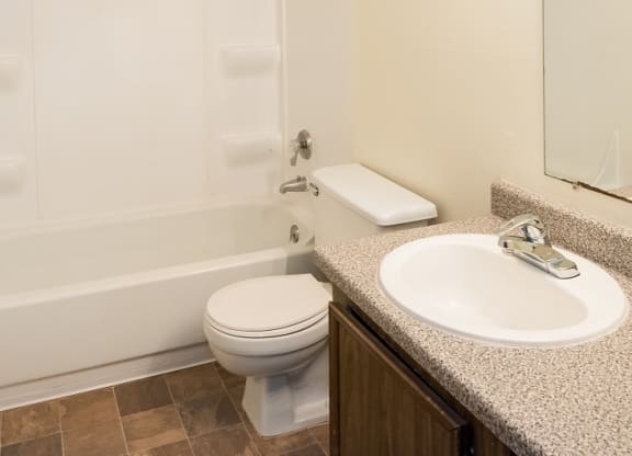 Bathroom at Rolling Hills Apartments, OR 97062