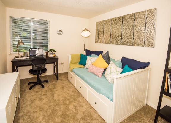 Model 2nd Bedroom at Sir Charles Court Apartments, Oregon