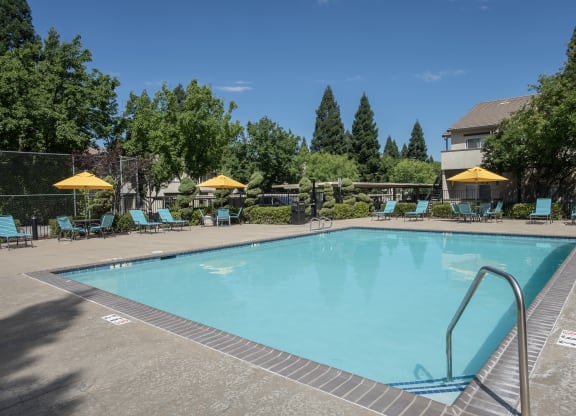 Stanford Heights swimming pool entry view