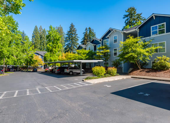 Stillwater parking lot, Hillsboro, Oregon