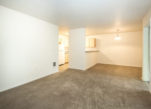 Stillwater vacant dining room and living room shot
