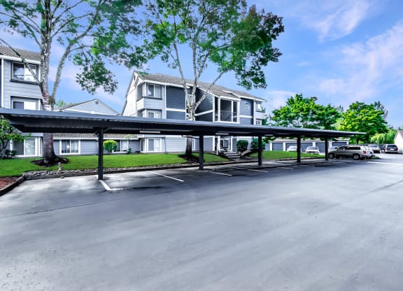 St. Marys Woods building exterior and carports, Beaverton, OR, 97078