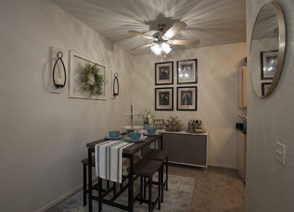 Model dining room at Sunset Summit, Rocklin, CA 95765