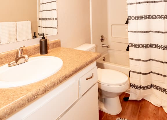 Sunstone Parc, Beaverton, OR, 97008, model primary bathroom