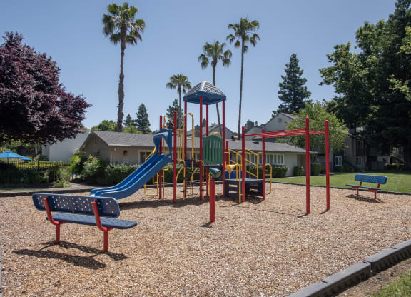 playground at Woodbridge Apartments, Sacramento, 95833
