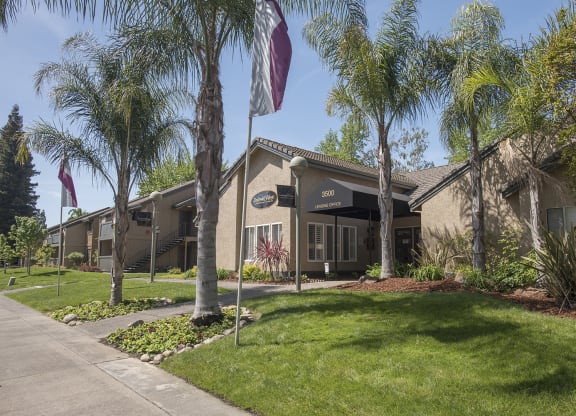Clubhouse Exterior at Zinfandel Village Apartments, Rancho Cordova, 95670