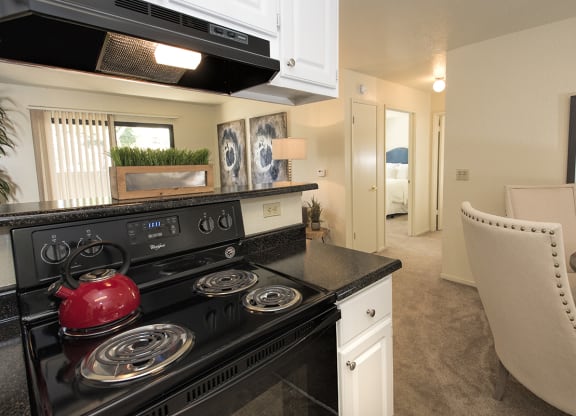 Model Upgraded Kitchen at Zinfandel Village Apartments, Rancho Cordova, CA