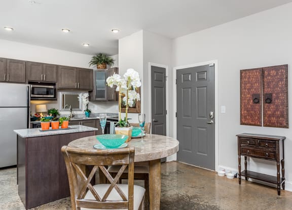 119 South apartments kitchen and dining
