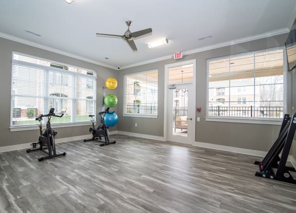 fitness center flex room