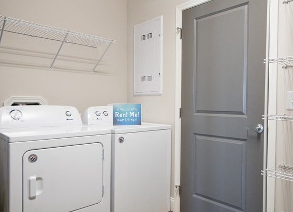 washer and dryer