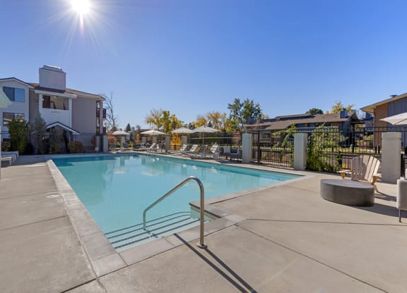 our apartments have a resort style pool at our apartments