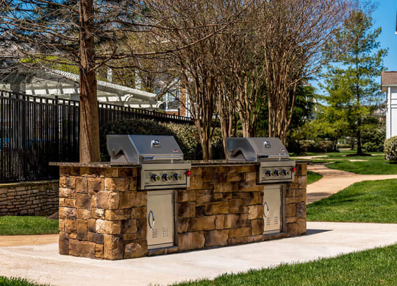 The Ashborough Grilling Area