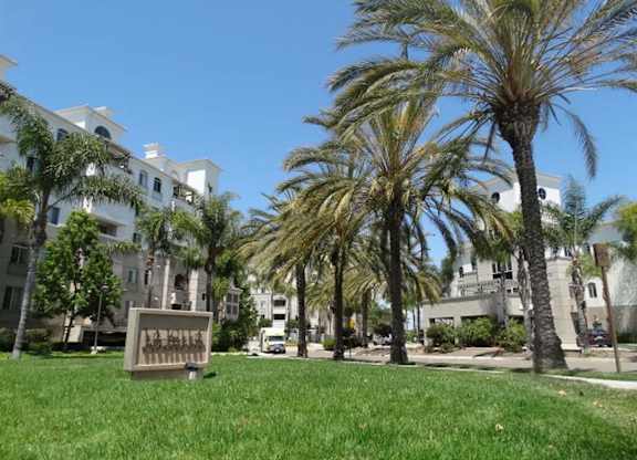 Entry Signage at La Jolla Crossroads Apartments, San Diego, CA, 92122