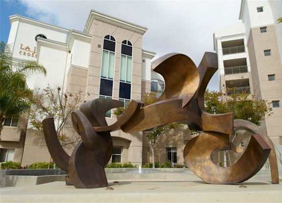 Sculpture at La Jolla Crossroads Apartments, San Diego