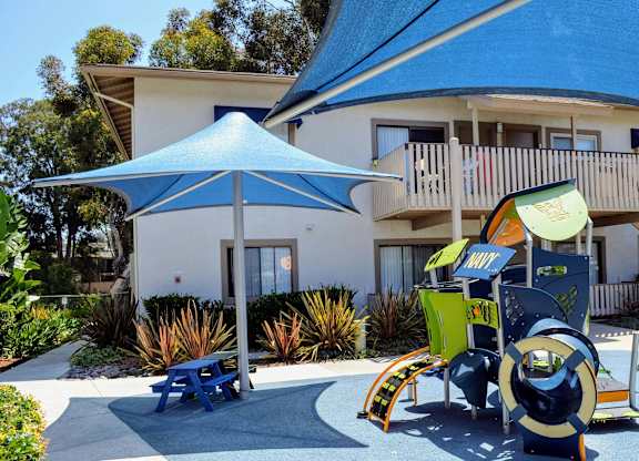 A playground at La Jolla Canyon Apartments, San Diego, CA