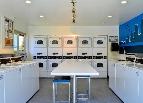 Laundry Room at La Jolla Canyon Apartments, San Diego, CA