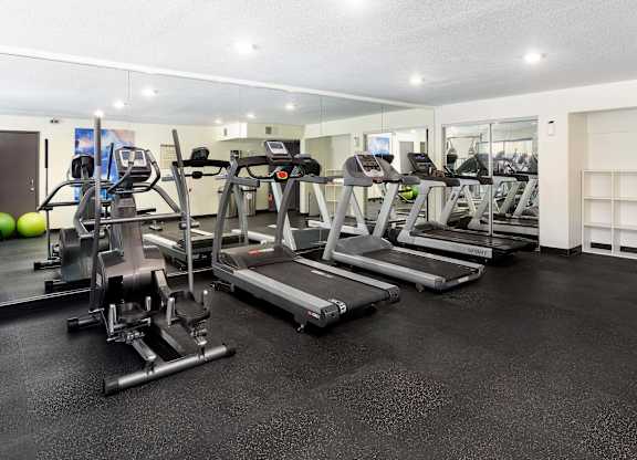 Gym with Treadmills at Northridge Gardens Apartments, Northridge, 91325