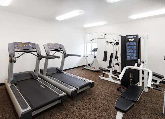 Gym with Equipment's at White Oak Gardens, Encino, CA, 91316