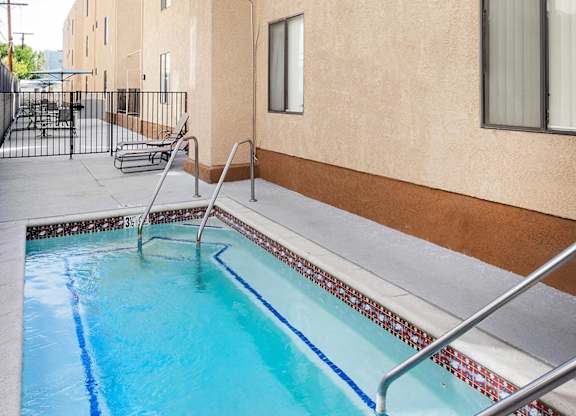 Swimming Pool at Woodbridge Gardens, Toluca Lake, California