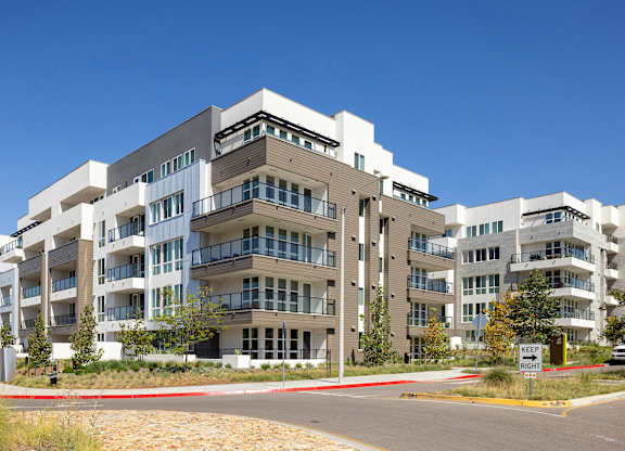 Exterior of 3Roots apartment complex.