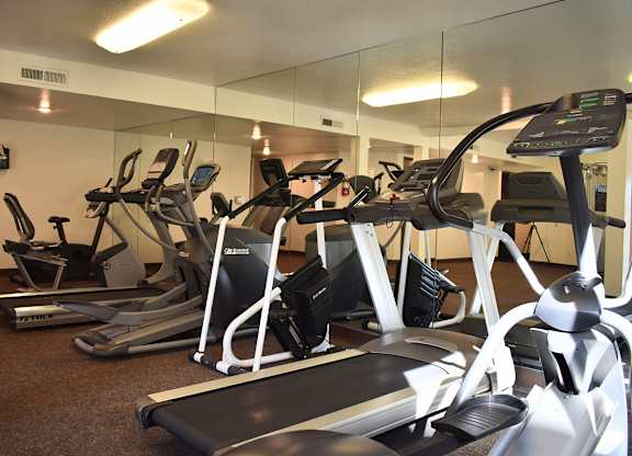 Fitness Center at Encino Palms Apartments, Encino, CA, 91316