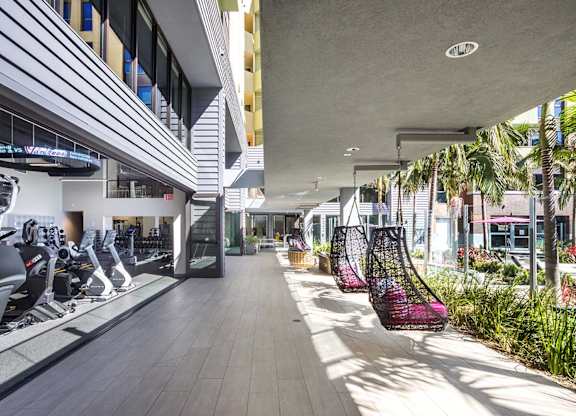 Gym at Metropolis Apartments, IRVINE California