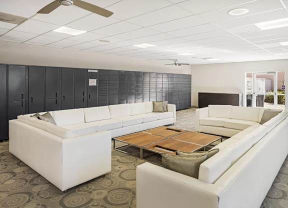 Locker Room at La Regencia Apartments, San Diego, CA, 92122