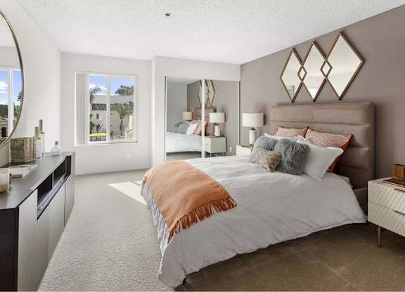 Spacious Bedroom at La Regencia Apartments, San Diego, 92122
