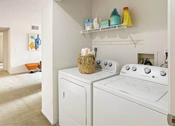 Washer Dryer In Unit at La Regencia Apartments, California