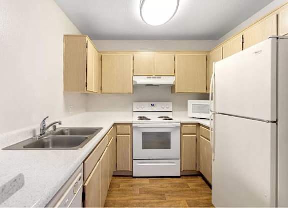 Fully Equipped Kitchen at La Regencia Apartments, San Diego, CA, 92122