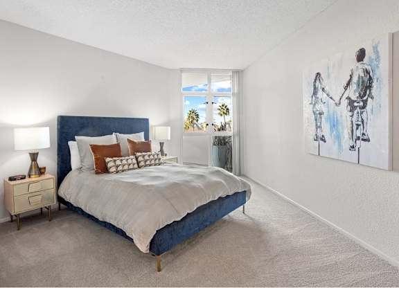 Large Bedroom at Towers at Costa Verde Apartments, San Diego, 92122