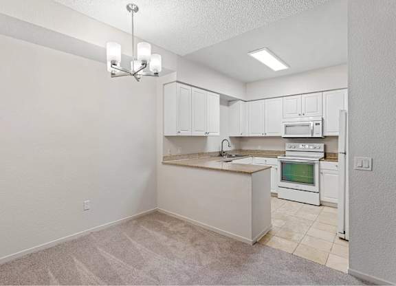 Kitchen Unit at Towers at Costa Verde Apartments, California