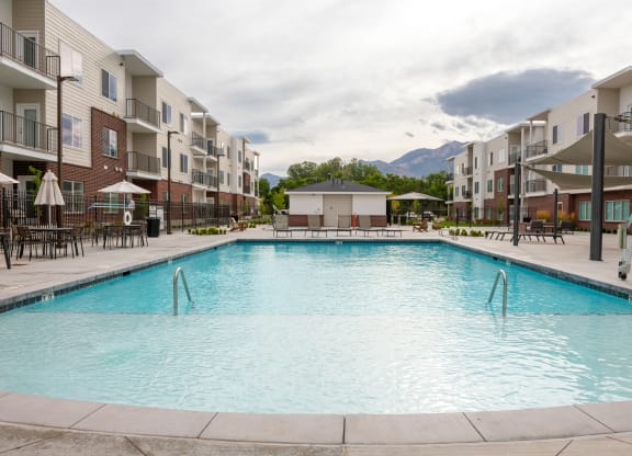 take a dip in our resort style swimming pool