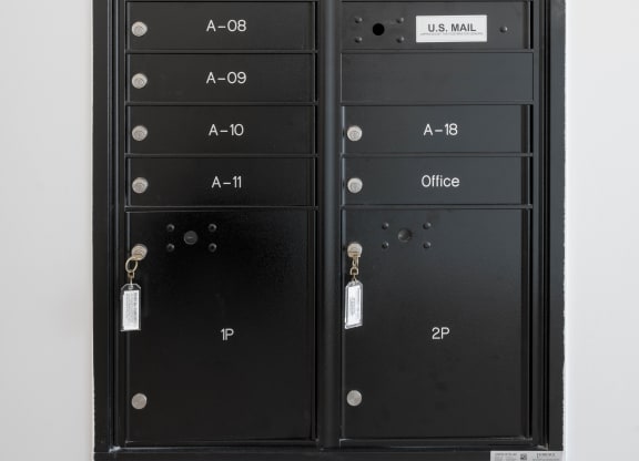 the door to the server room is locked with a password