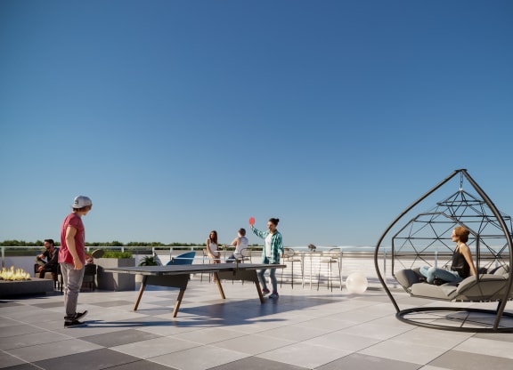 Rooftop area view at Marina Square, Washington, 98337
