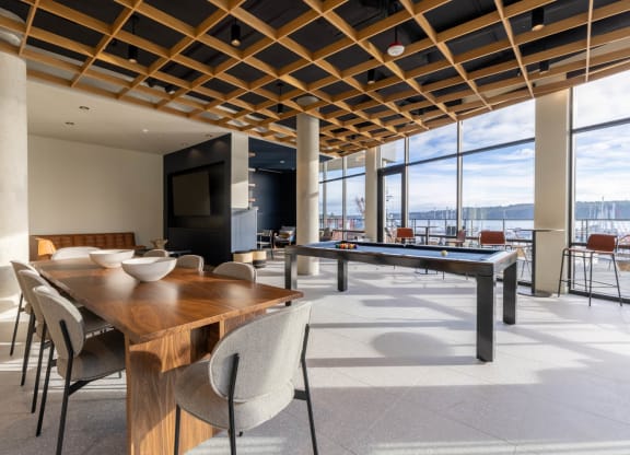 Recreation Room View at Marina Square, Washington, 98337