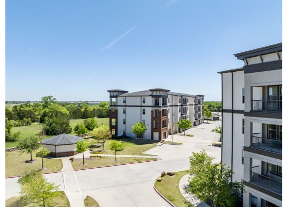 exterior street view of Berkshire Spring Creek apartments