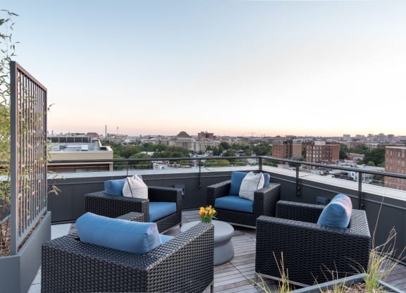 Rooftop Lounge at Berkshire 15, Washington, Washington