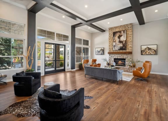 social lounge at Dakota Ridge apartments